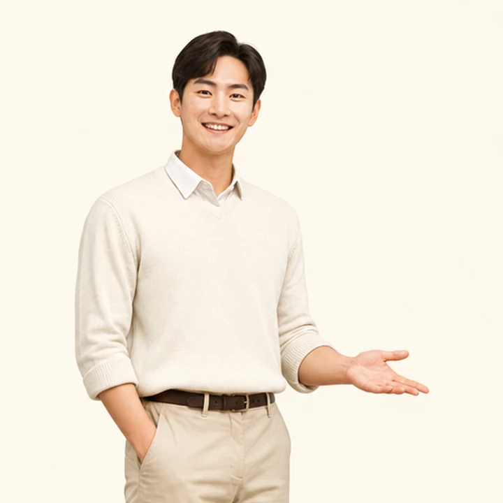 신용회복 현대 캐스퍼 장기렌트 상담 신청을 안내하는 담당자